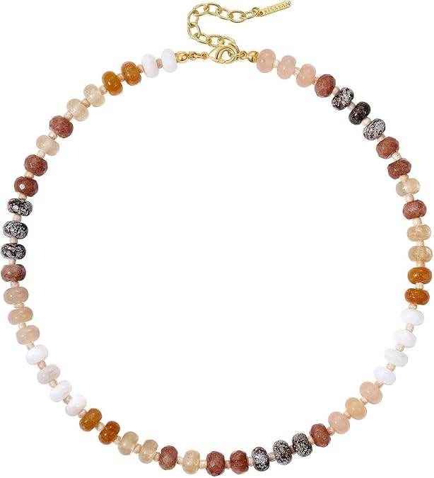 Handmade Beaded Choker Necklace for Women | Colorful Style