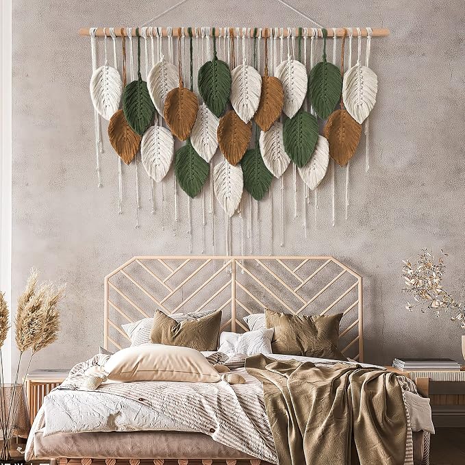 Large Boho Macrame Wall Hanging Tapestry