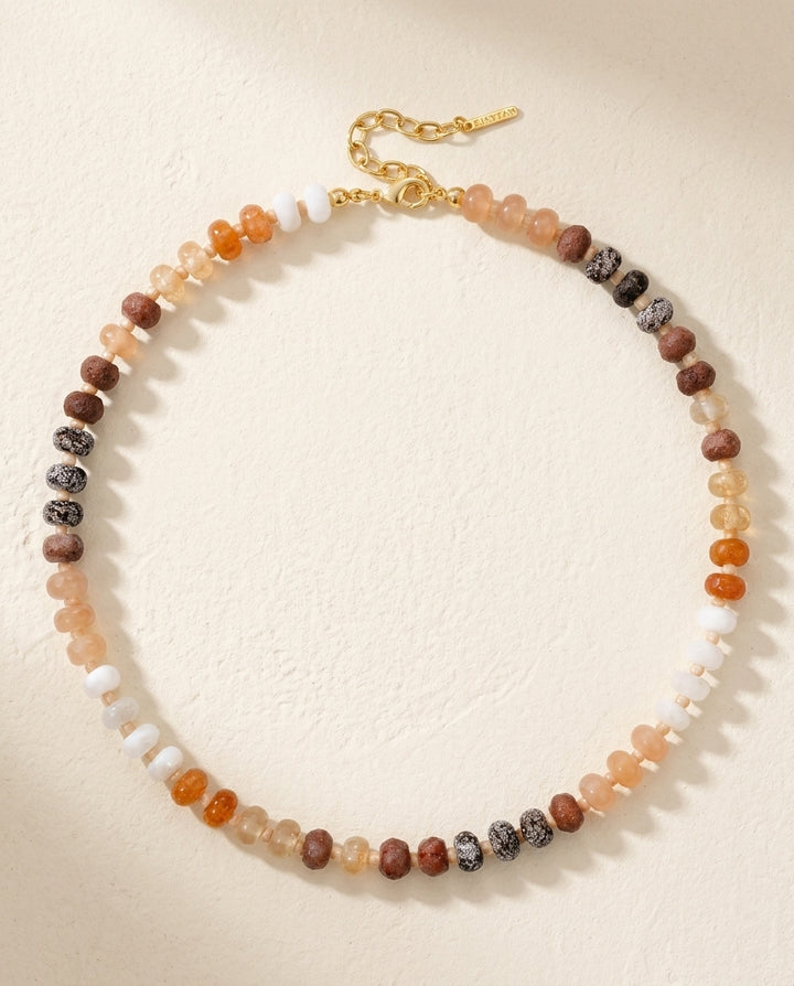 Handmade Beaded Choker Necklace for Women | Colorful Style