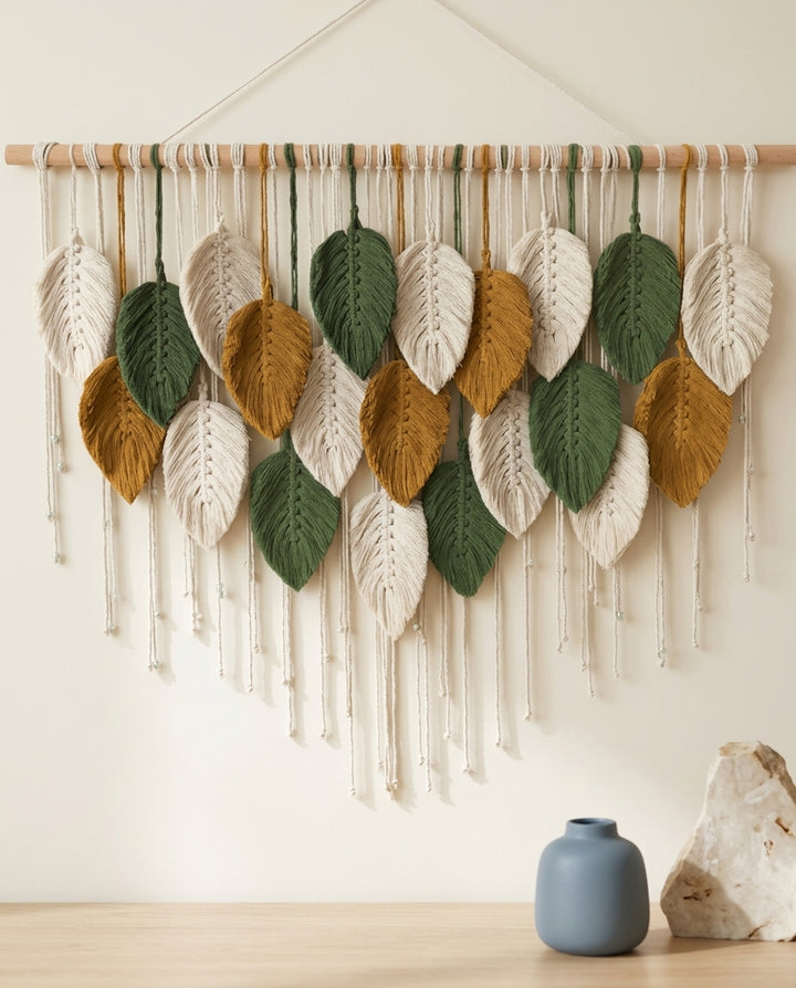 Large Boho Macrame Wall Hanging Tapestry
